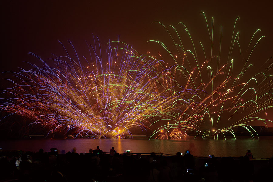 十勝港海上花火大会
